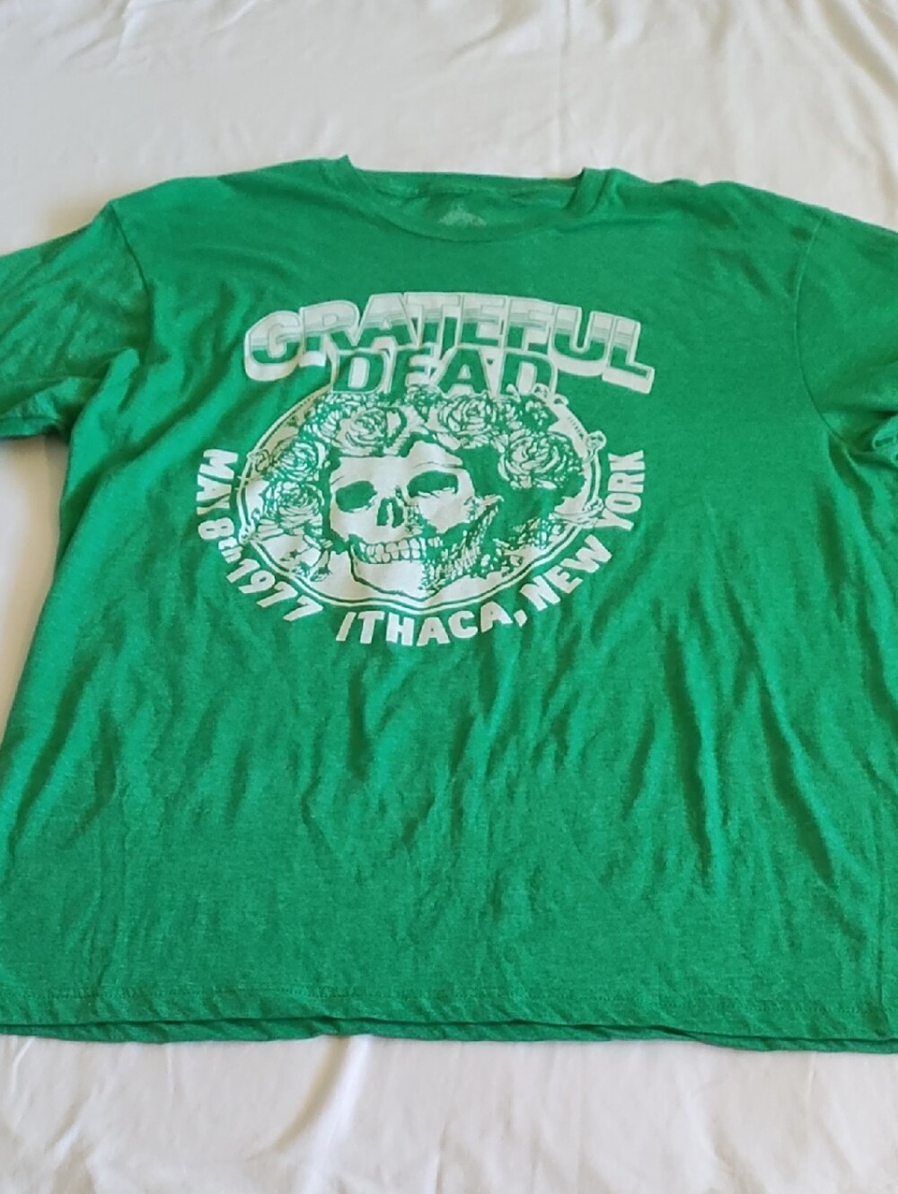 Ripple Junction Green Grateful Dead Graphic Tee